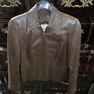 Vakko Lamb leather jacket
